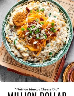 Pinterest image for million dollar dip