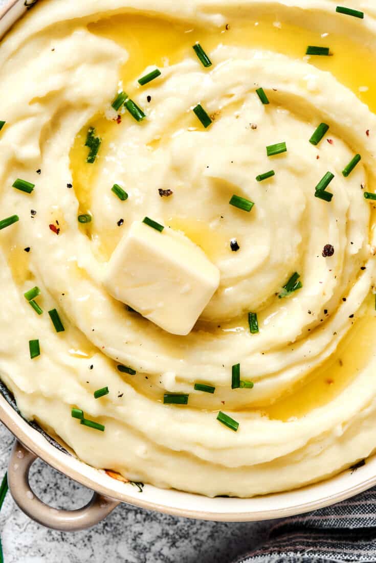 Easy Buttermilk Mashed Potatoes l a farmgirl's dabbles