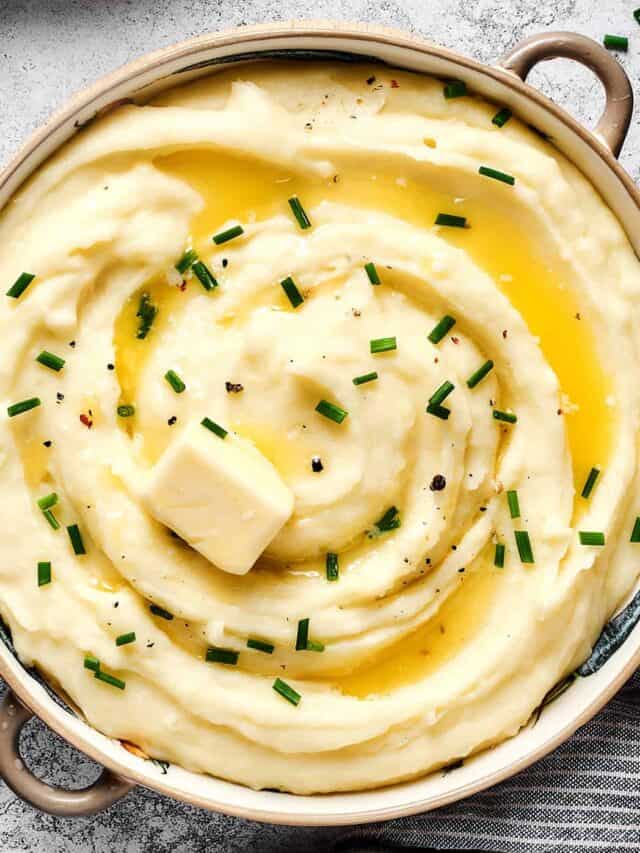 Buttermilk Mashed Potatoes a farmgirl's dabbles