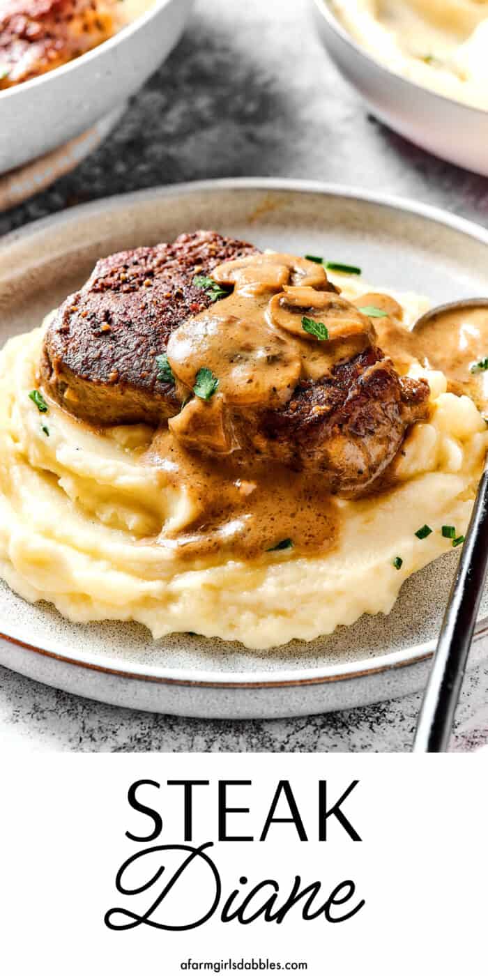 The Best Steak Diane Recipe l a farmgirl's dabbles