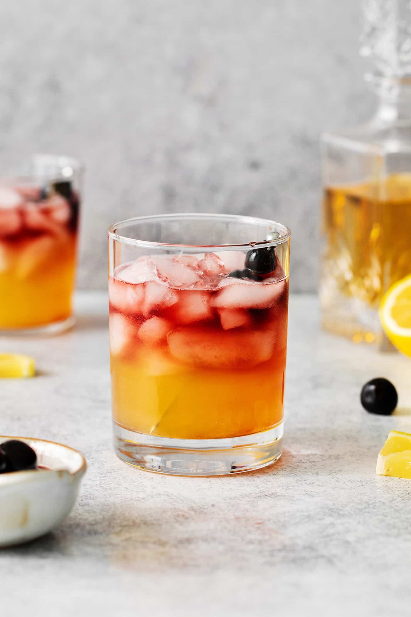 A New York sour cocktail