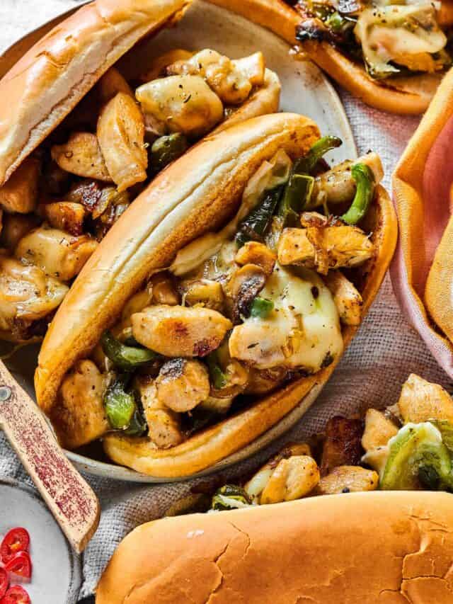 Chicken Cheesesteak a farmgirl's dabbles