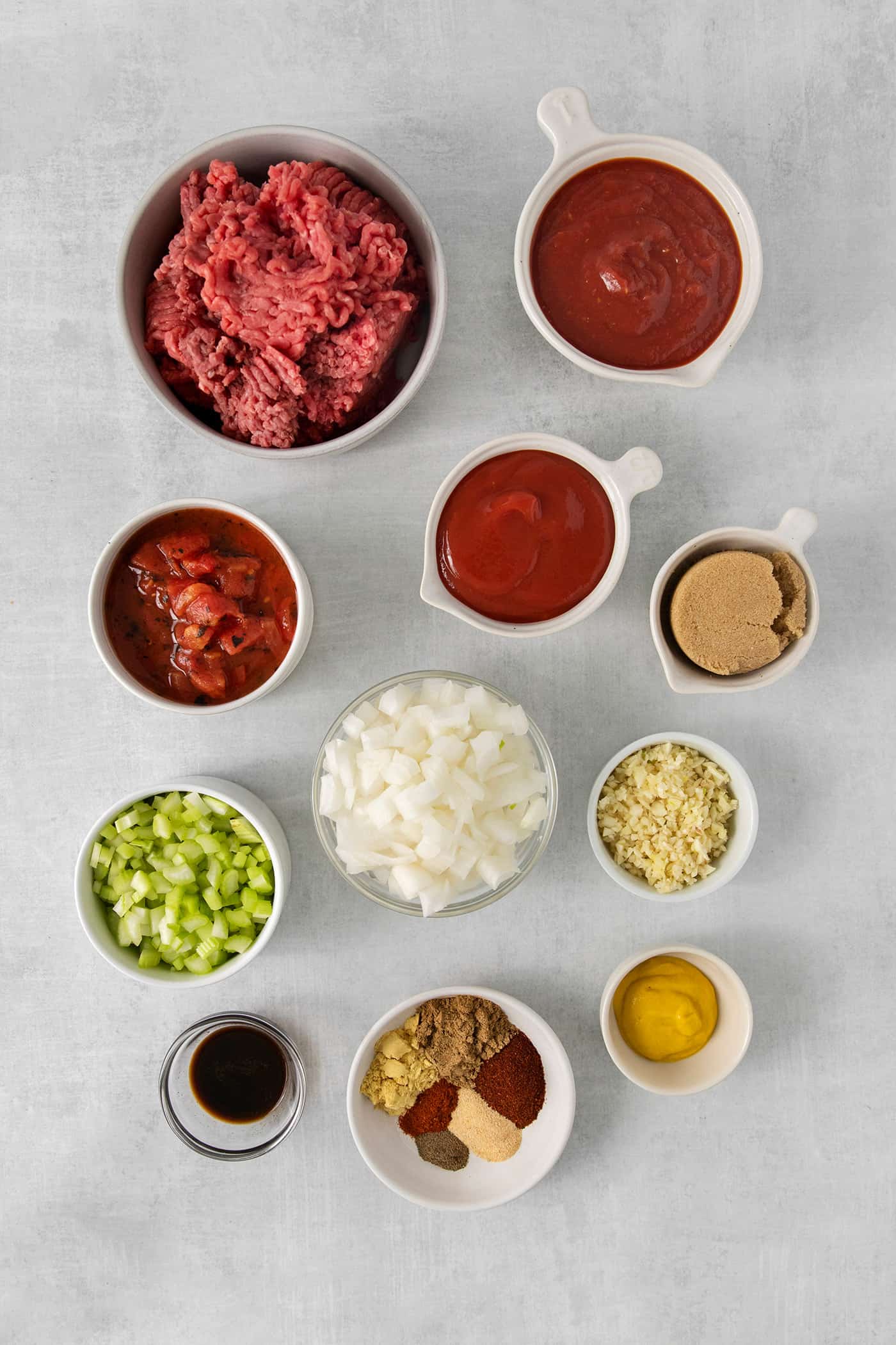 Homemade sloppy joe ingredients