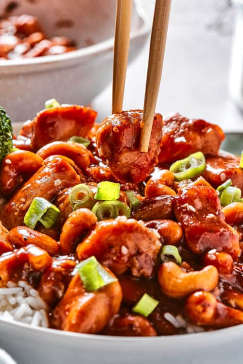 Quick & Easy Cashew Chicken Recipe l A Farmgirl's Dabbles