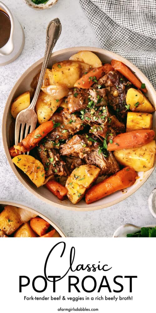 The Best Classic Pot Roast Recipe l A Farmgirl's Dabbles