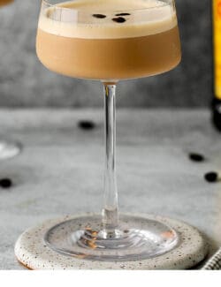 Pinterest image for espresso martini