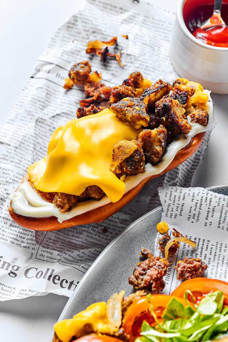 New York Chopped Cheese Sandwich l A Farmgirl's Dabbles