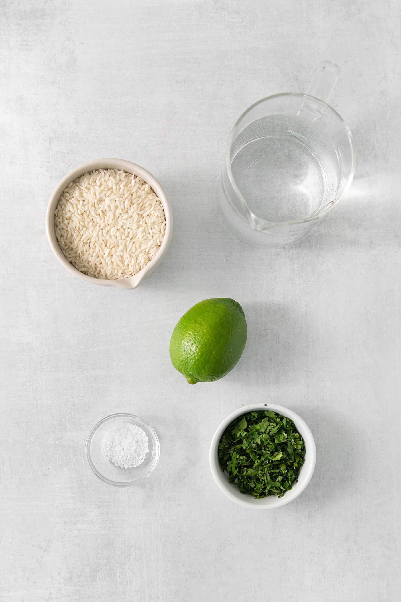 Cilantro lime rice ingredients