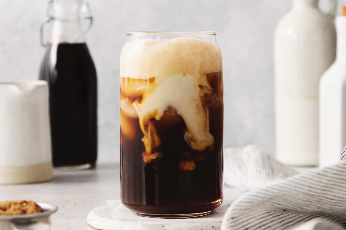Iced Brown Sugar Oatmilk Shaken Espresso - Easy Starbucks Copycat!