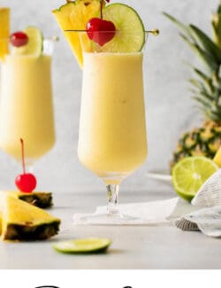 Pinterest image for pina colada