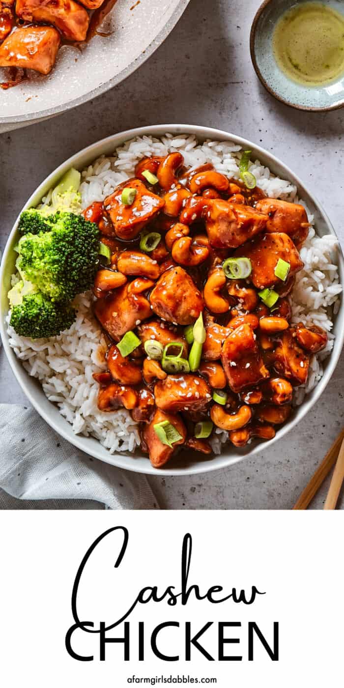 Quick & Easy Cashew Chicken Recipe l A Farmgirl's Dabbles