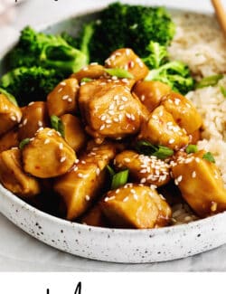 Pinterest image for mandarin chicken