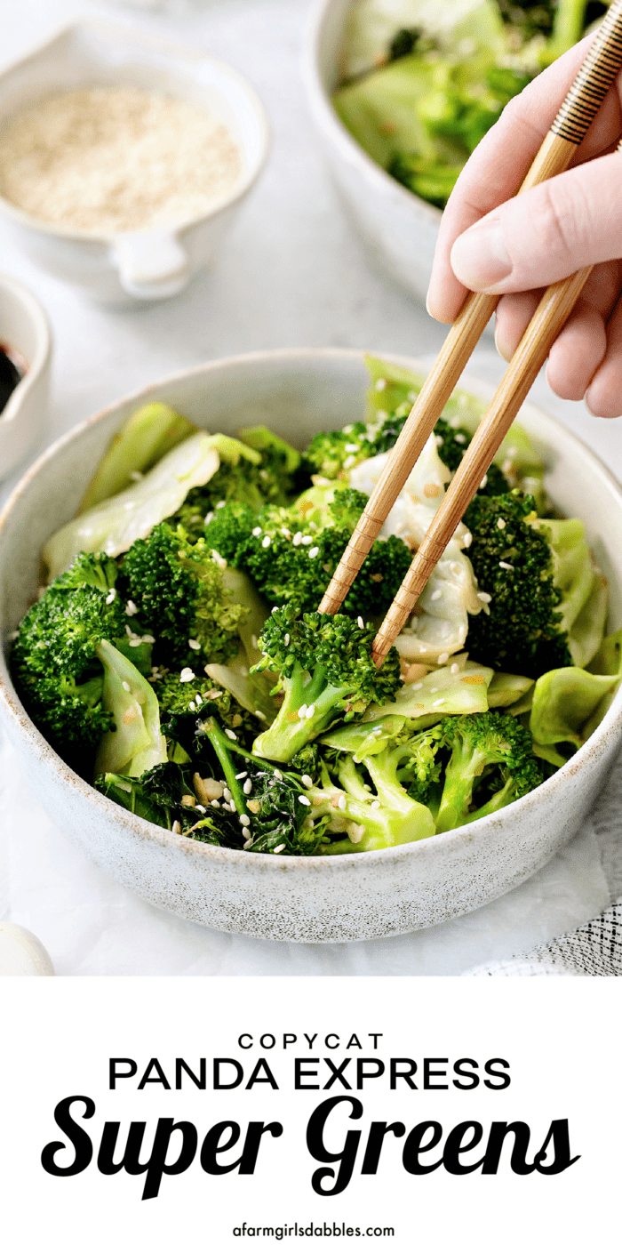 Copycat Panda Express Super Greens l A Farmgirl's Dabbles