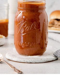 Pinterest image for barbecue sauce