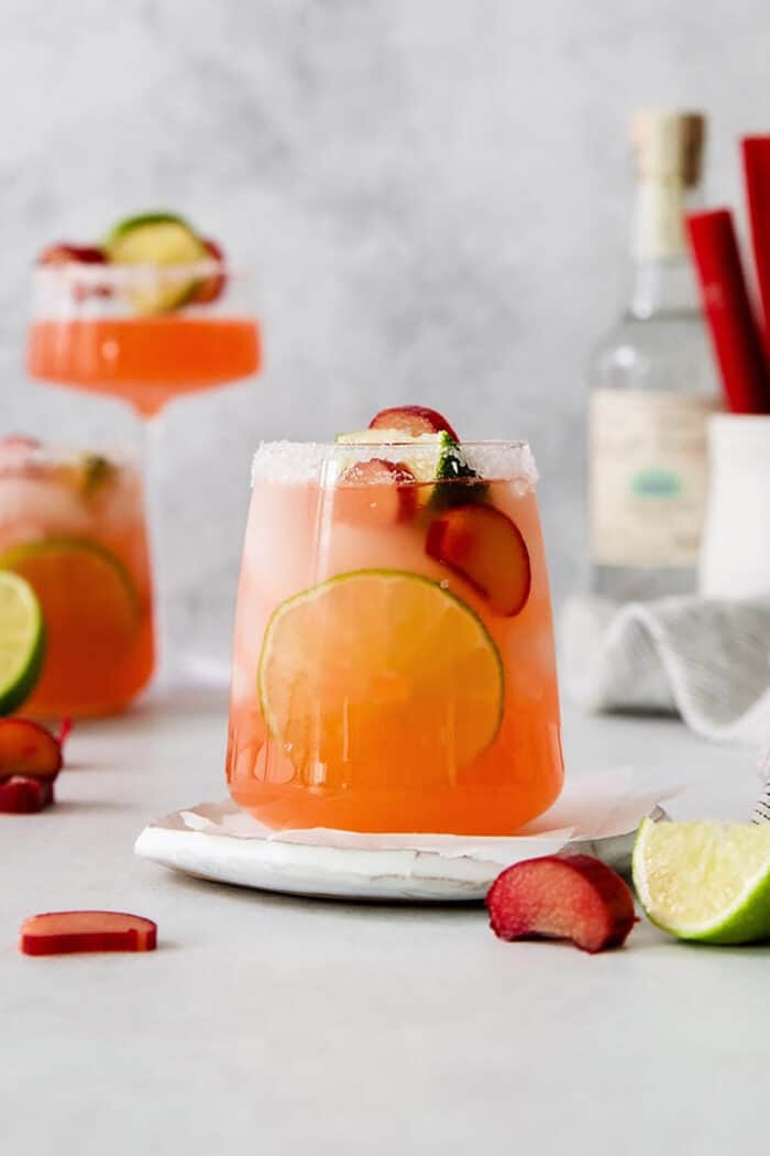 Rhubarb Margarita Recipe | A Farmgirl's Dabbles Rhubarb Margarita Recipe | A Farmgirl's Dabbles