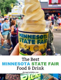 Pinterest image for best Minnesota State Fair food and drink