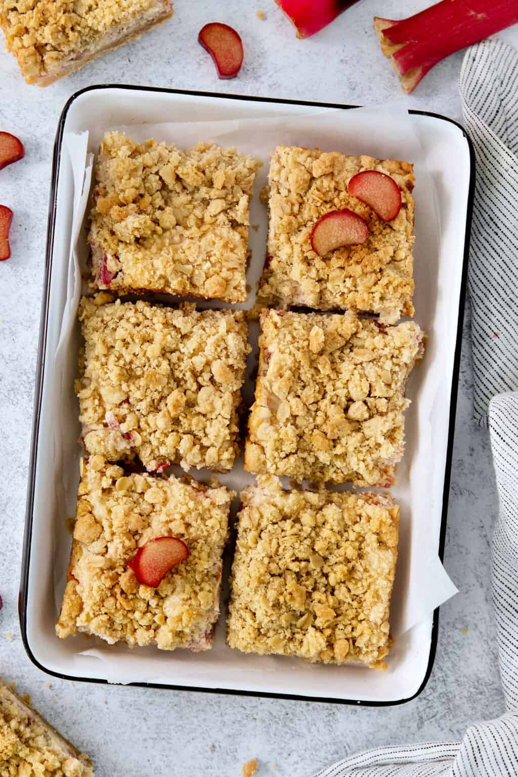 Rhubarb Cream Cheese Bars A Farmgirl's Dabbles