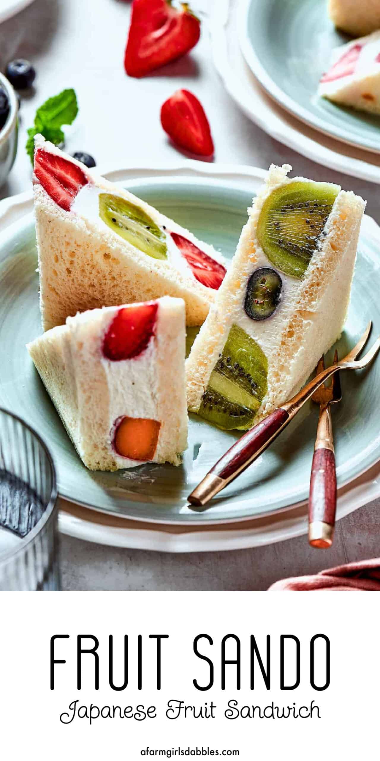 Pinterest image for fruit sando