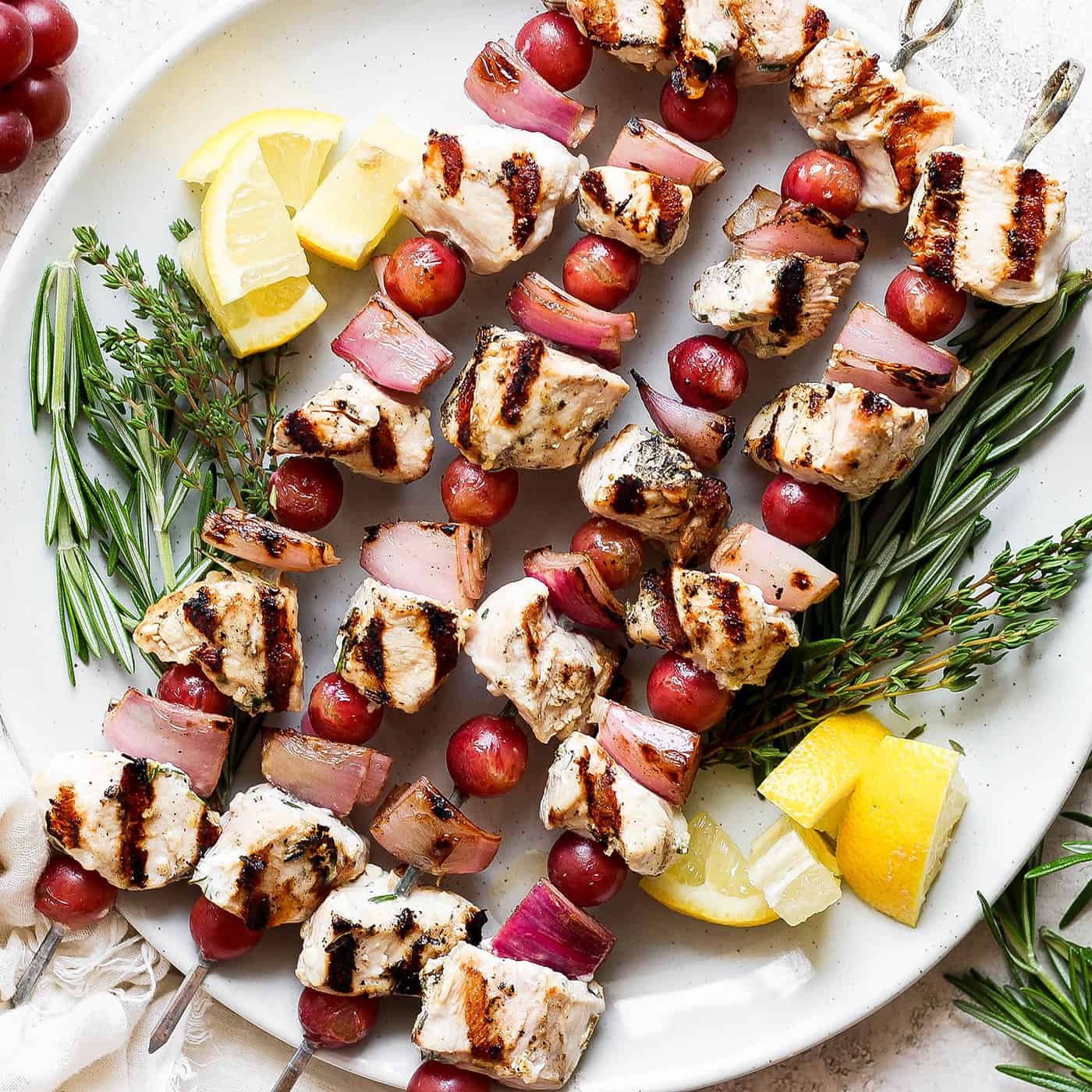 Grilled Teriyaki Chicken Skewers Recipe - Appetizer Addiction