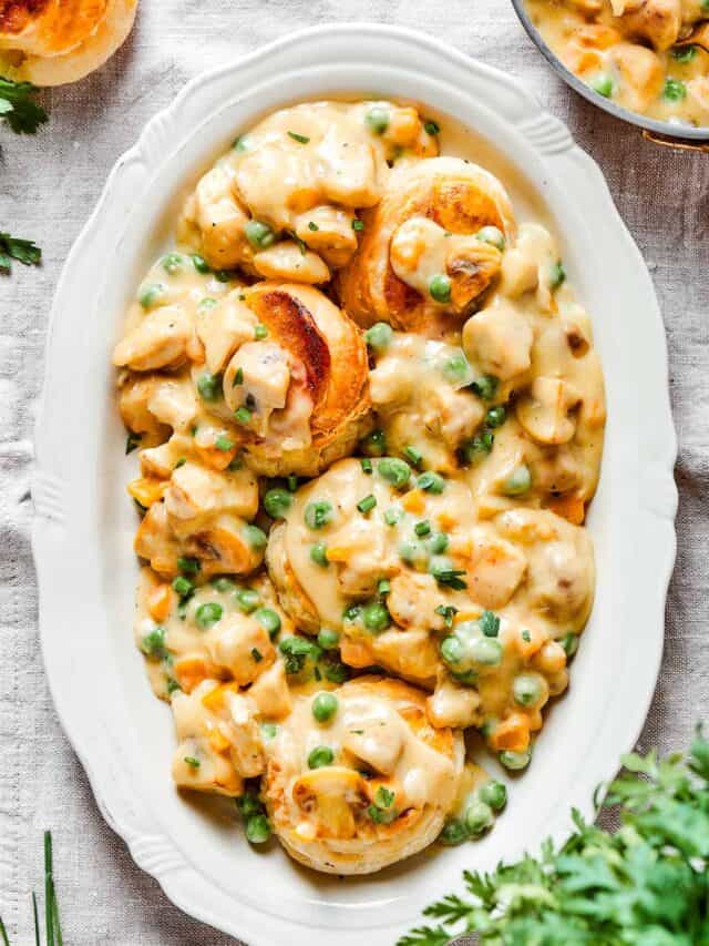 Turkey a La King a farmgirl's dabbles