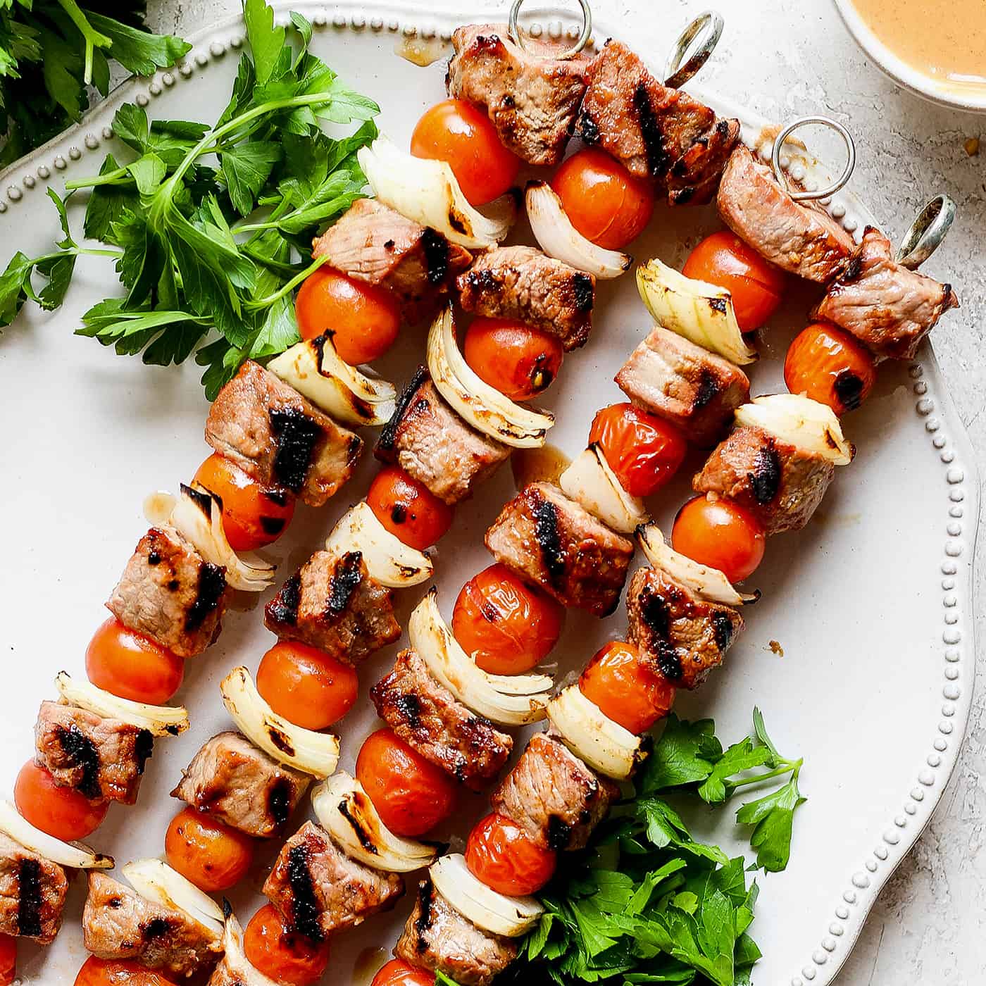 Best Shish Kabob Marinade Recipe for Chicken and Steak • The Fresh Cooky