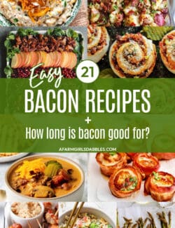 Pinterest image for 21 bacon recipes