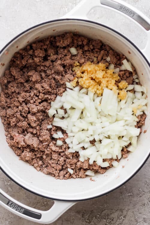 Unstuffed Cabbage Roll Soup | A Farmgirl's Dabbles