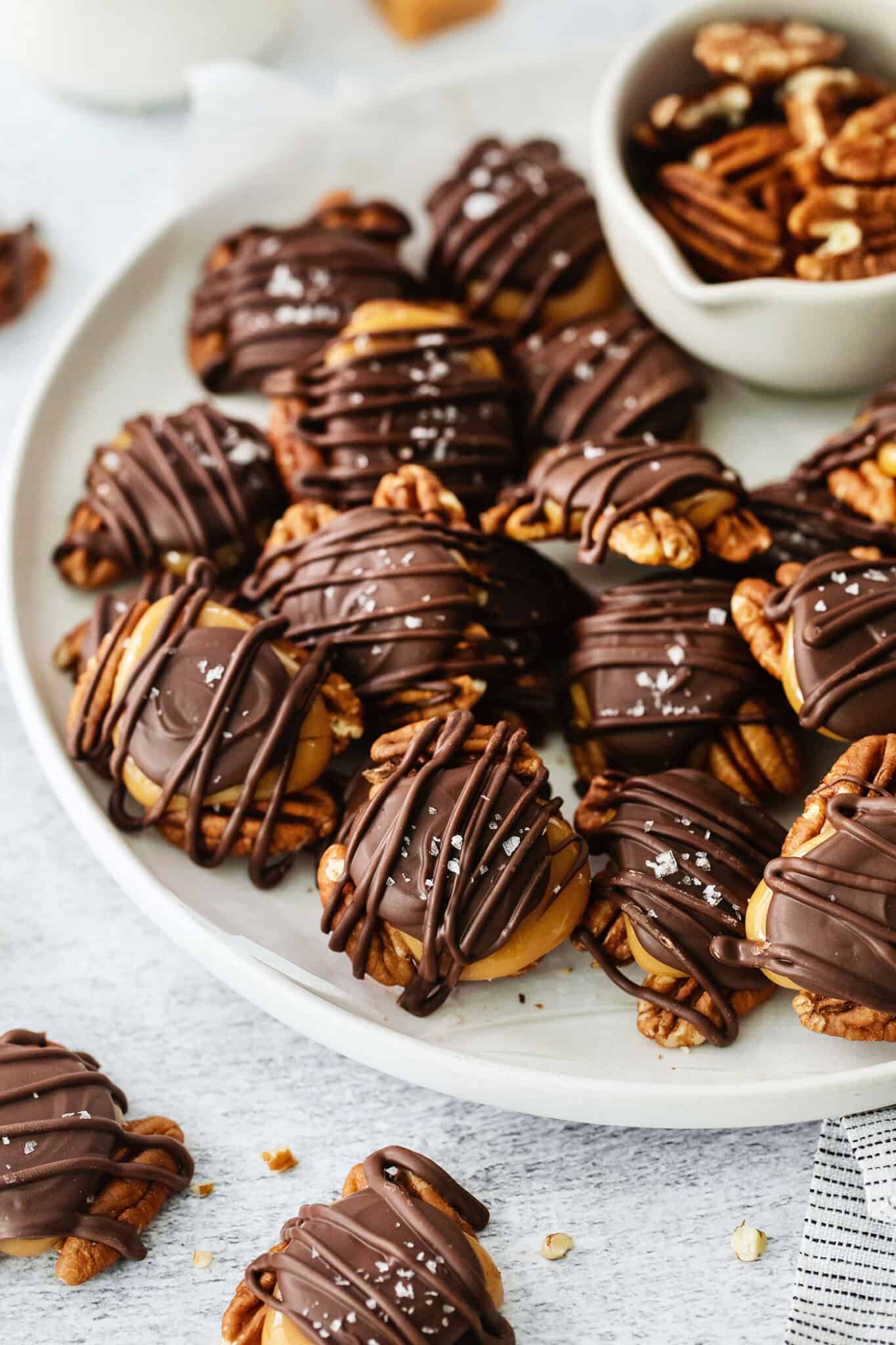 Chocolate Turtles | A Farmgirl's Dabbles