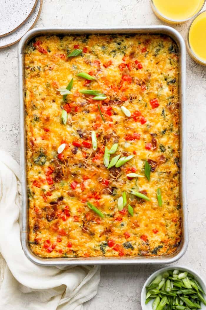 Cottage Cheese Egg Bake (ProteinPacked & Flavorful!)