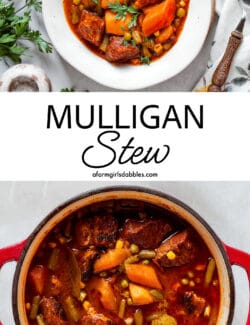 Pinterest image for mulligan stew