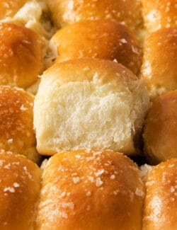 Pinterest image for homemade Rhodes Rolls