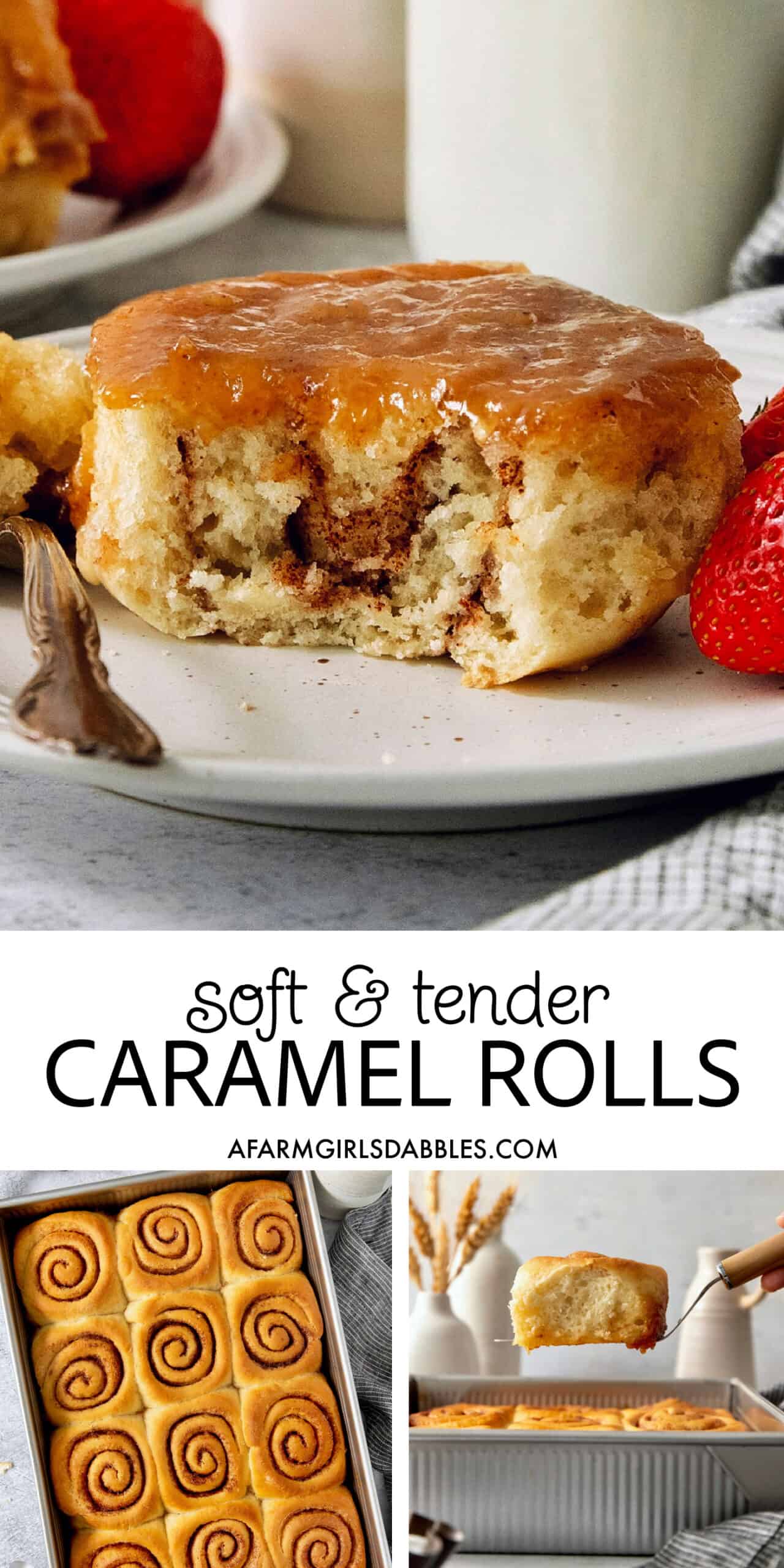 Caramel Rolls (Ultra Soft & Tender!)