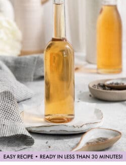 Pinterest image for lavender simple syrup