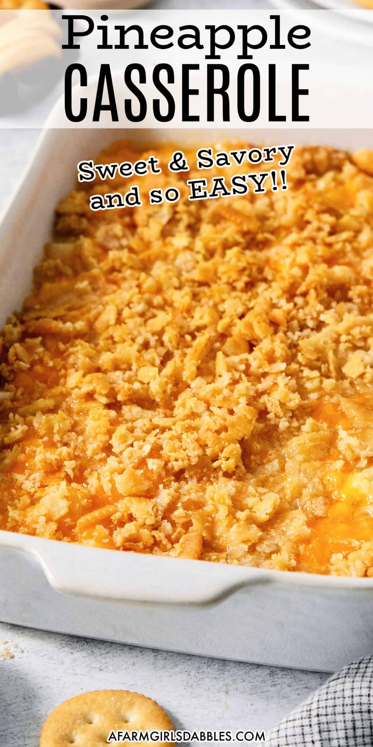 Pineapple Casserole A Farmgirl's Dabbles