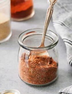 Pinterest image for blackened seasoning