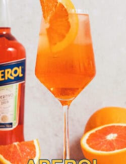 Pinterest image for Aperol Spritz recipe