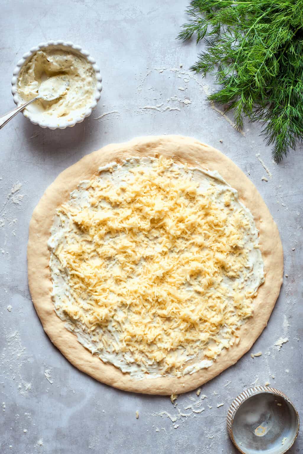 Pickle Pizza (Creamy & Puckery!)