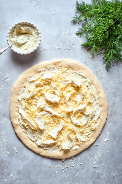 Pickle Pizza (Creamy & Puckery!)
