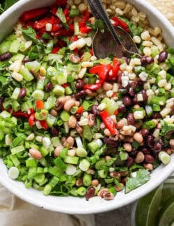 Pinterest image for cowboy caviar recipe