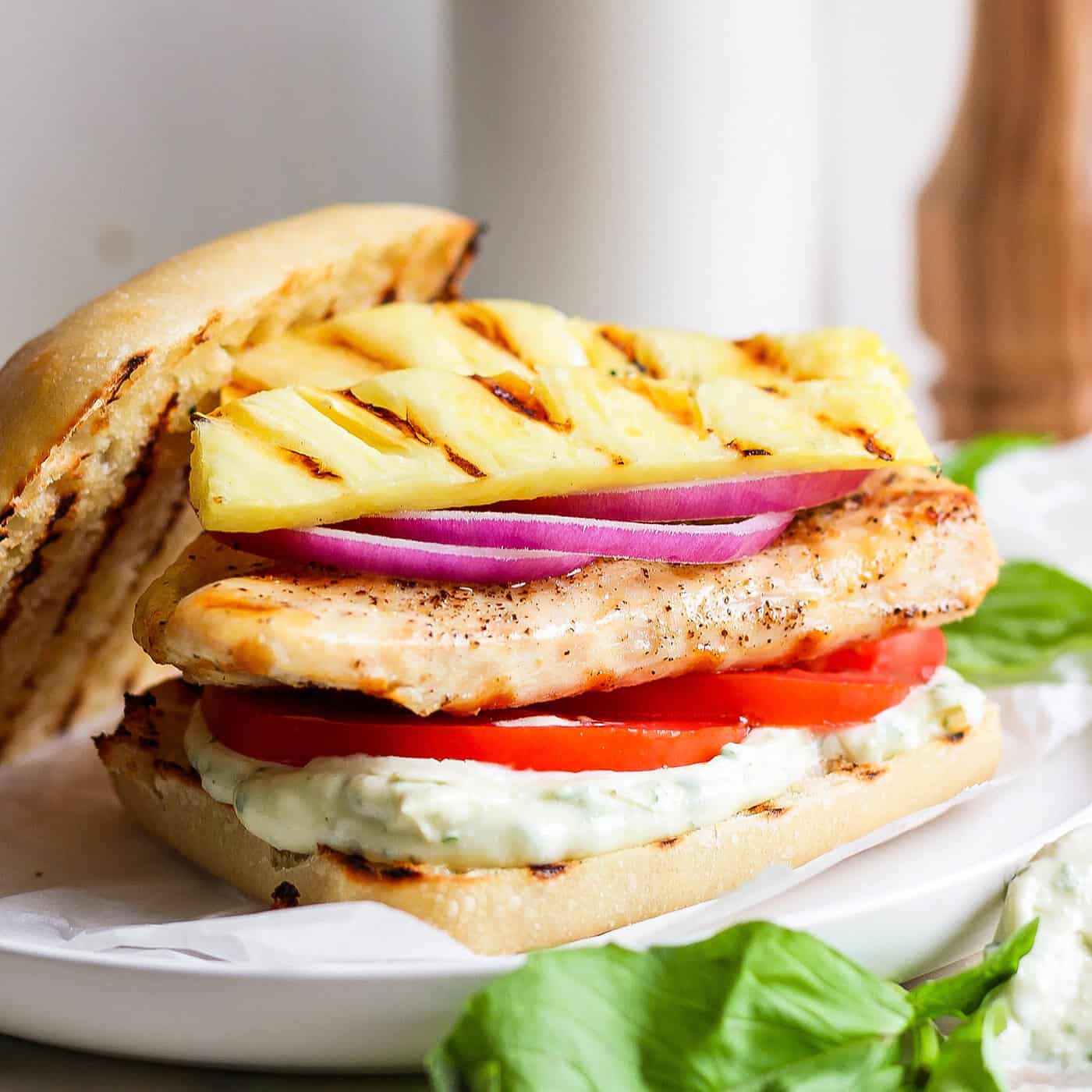 Grilled Chicken Sandwich | A Farmgirl's Dabbles