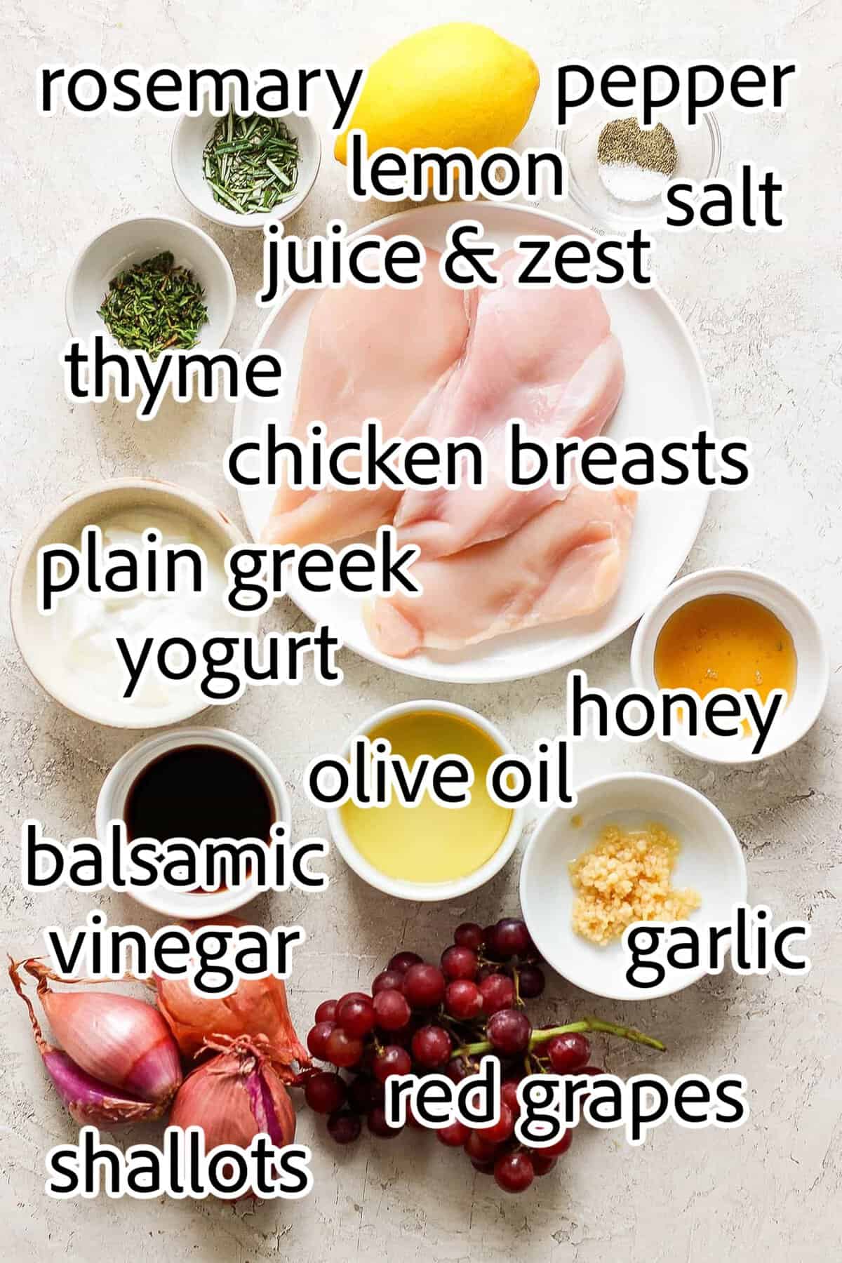 ingredients needed for chicken kabobs with grapes