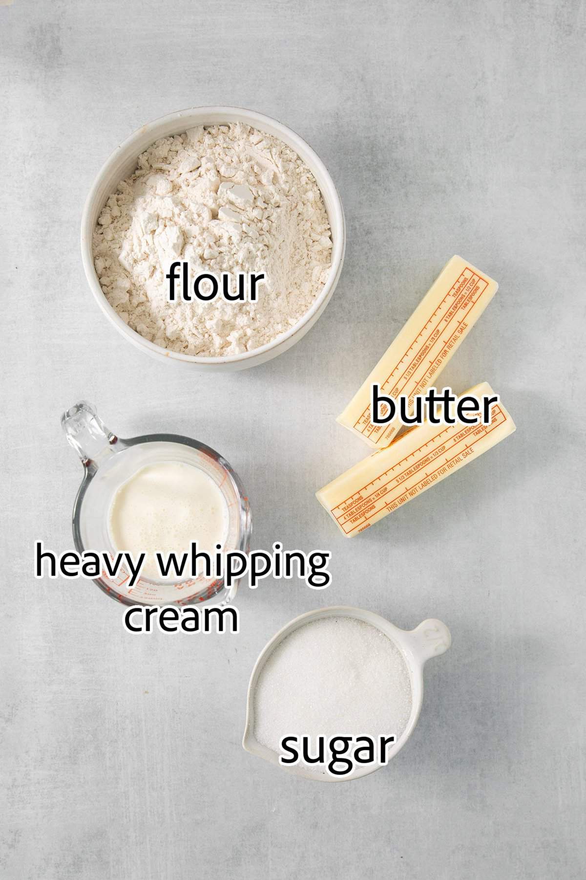 ingredients needed for cream wafer cookies