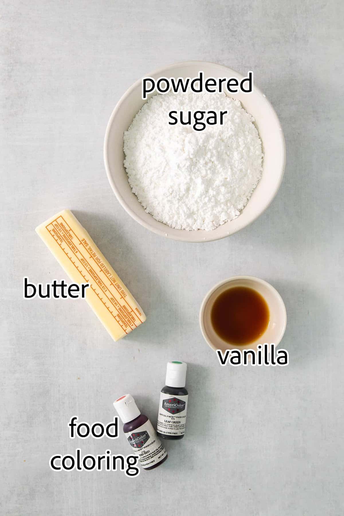 ingredients needed for cream wafer cookies