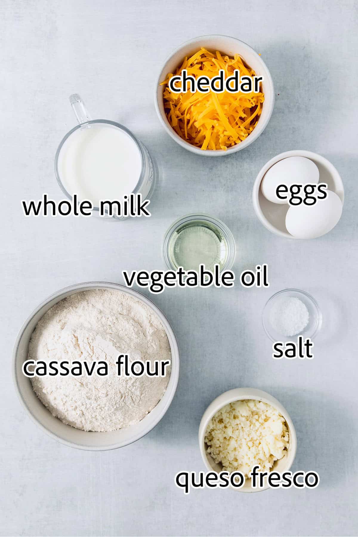 ingredients needed for pandebono