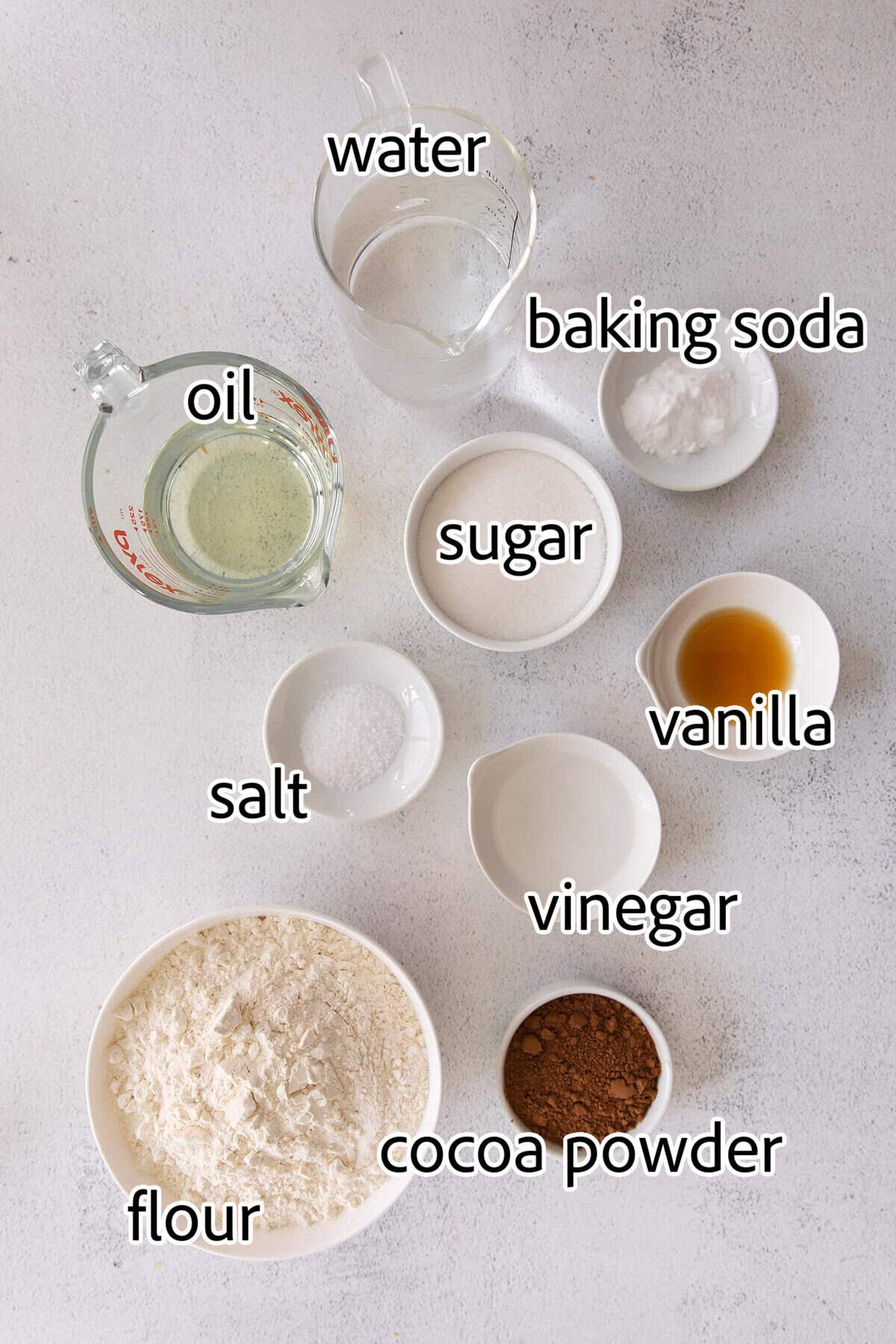 ingredients needed for chocolate cupcakes salted caramel buttercream