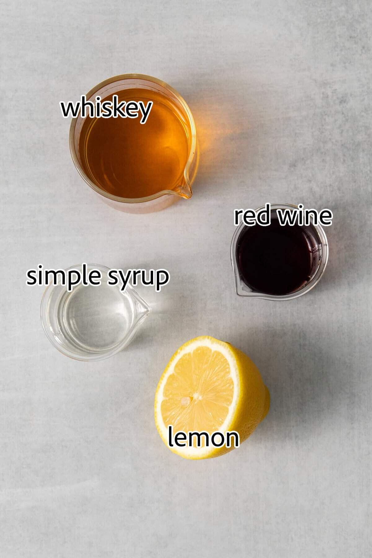 ingredients needed for new york sours