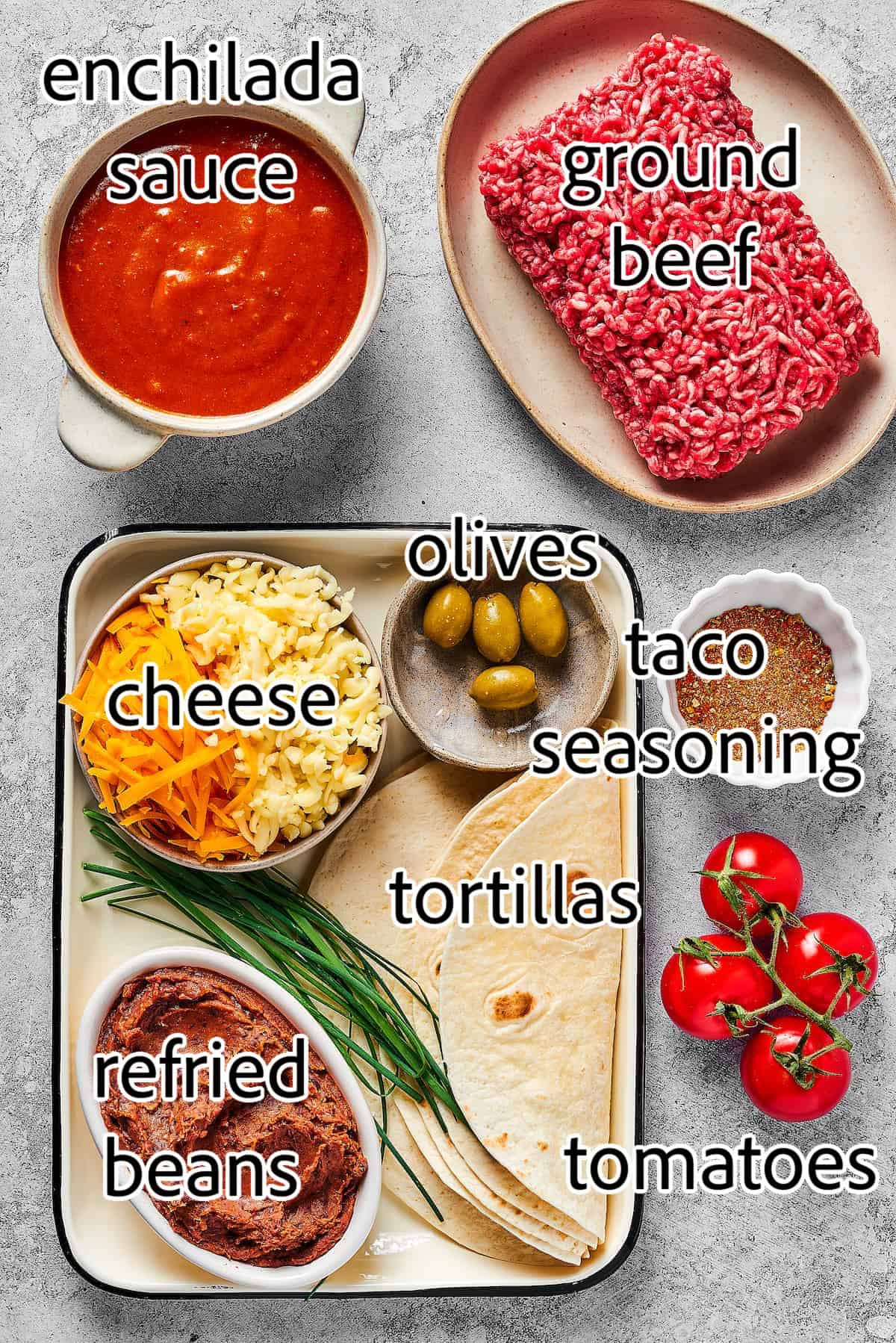 ingredients needed for taco bell mexican pizza