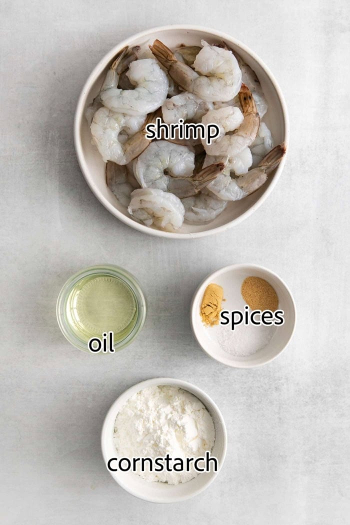 ingredients needed for honey walnut shrimp