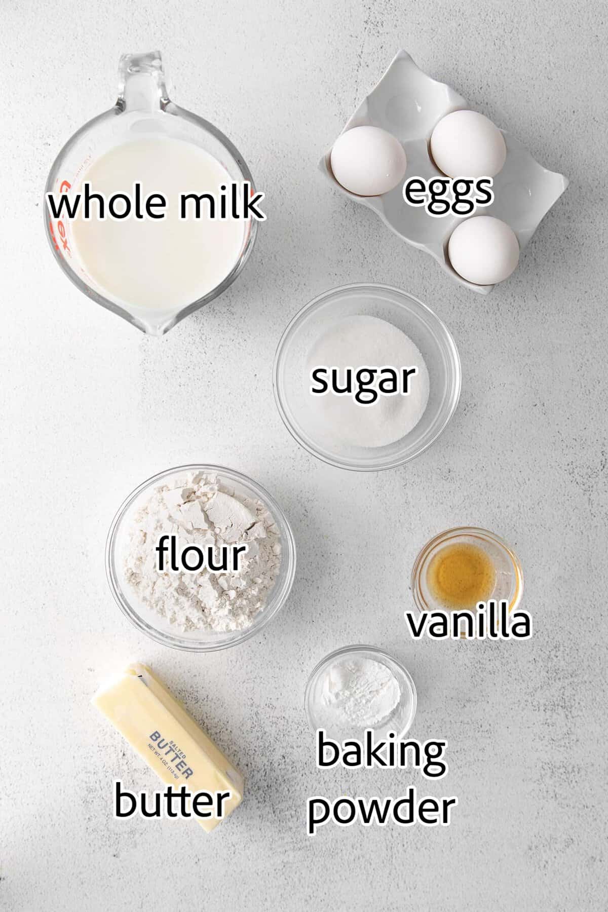 ingredients needed for belgian waffles