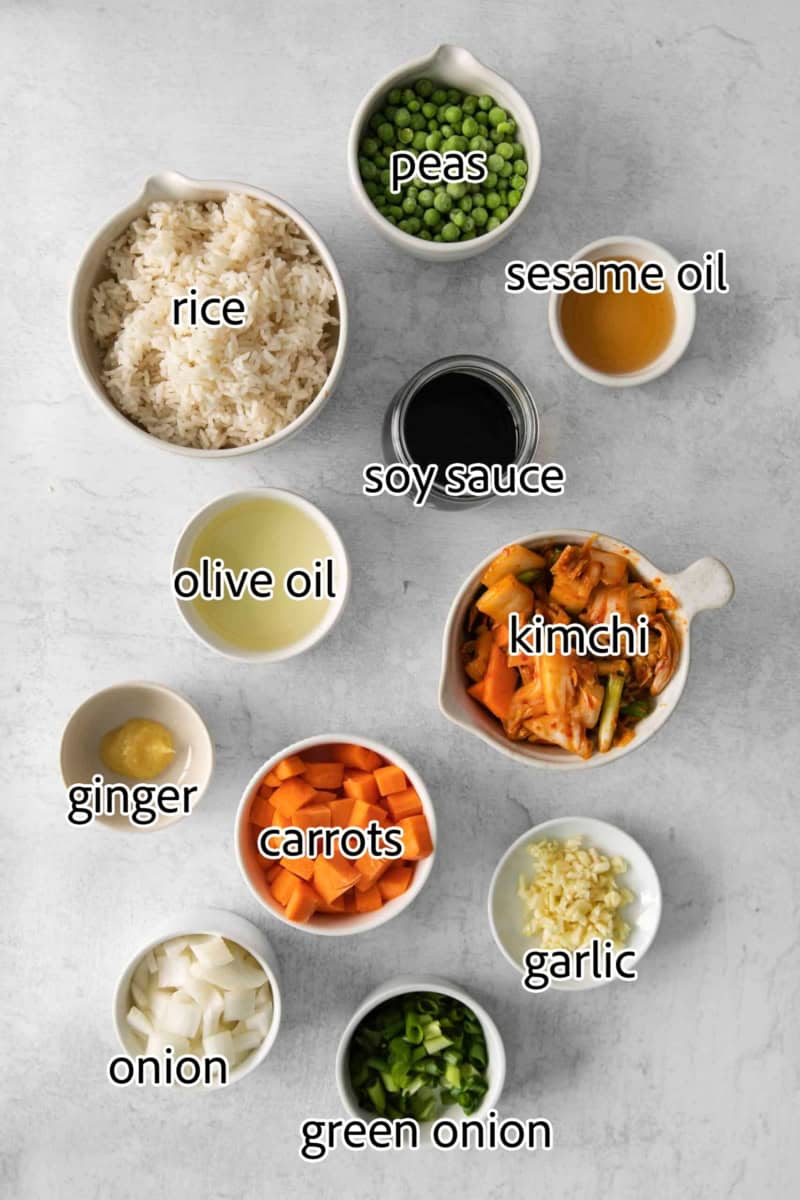 Easy Kimchi Fried Rice Recipe l A Farmgirl's Dabbles